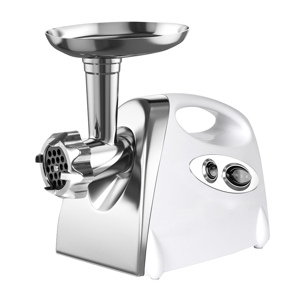 2800W Electric Meat Grinder Mincer Sausage Filler Kibbe Maker Stuffer Kitchen White