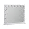 Embellir Makeup Mirror 60x52cm Hollywood Vanity with LED Light Tabletop White