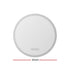 Embellir Bluetooth LED Wall Mirror With Light 50CM Bathroom Decor Round Mirrors