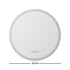 Bluetooth LED Wall Mirror With Light 60CM Bathroom Decor Round Mirrors