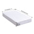 Fully Fitted Waterproof Microfiber Mattress Protector King Single Size