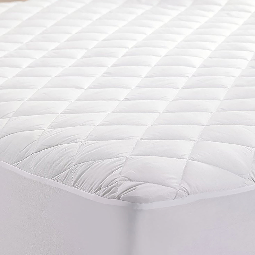 Fully Fitted Waterproof Microfiber Mattress Protector King Single Size