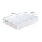 Fully Fitted Waterproof Breathable Bamboo Mattress Protector Double Size