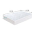 Fully Fitted Waterproof Breathable Bamboo Mattress Protector Double Size