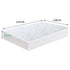 King Single Fully Fitted Waterproof Breathable Bamboo Mattress Protector