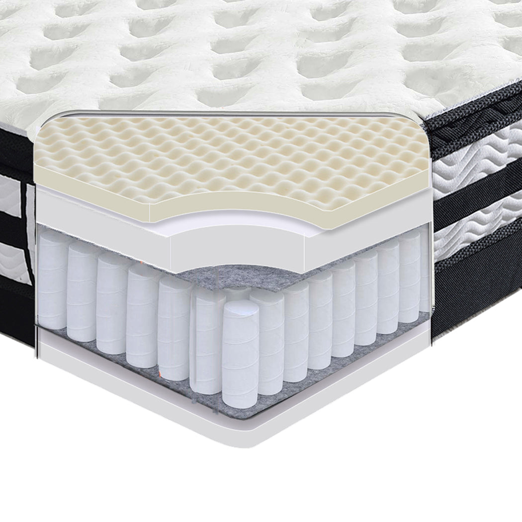 35CM Thickness Euro Top Egg Crate Foam Mattress in King Single Size