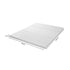 Latex Mattress Topper Queen Natural 7 Zone Bedding Removable Cover 5cm