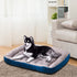 Pet Bed Dog Beds Bedding Mattress Mat Cushion Soft Pad Pads Mats L Navy