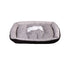 Pet Bed Dog Beds Bedding Mattress Mat Cushion Soft Pad Pads Mats M Black