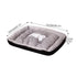 Pet Bed Dog Beds Bedding Mattress Mat Cushion Soft Pad Pads Mats M Black