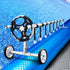 Pool Cover 500 Micron 11x4.8m Swimming Pool Solar Blanket 5.5m Roller