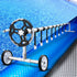 Pool Cover 400 Micron 8x4.2m Swimming Pool Solar Blanket 5.5m Roller
