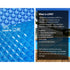 Pool Cover 8x4.2m 400 Micron Swimming Pool Solar Blanket 5.5m Roller Blue