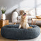 Extra Large Calming Pet Bed Washable Dog Bed Dark Grey