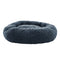 i.Pet Pet Bed Dog Cat 90cm Large Calming Soft Plush Bed Dark Grey