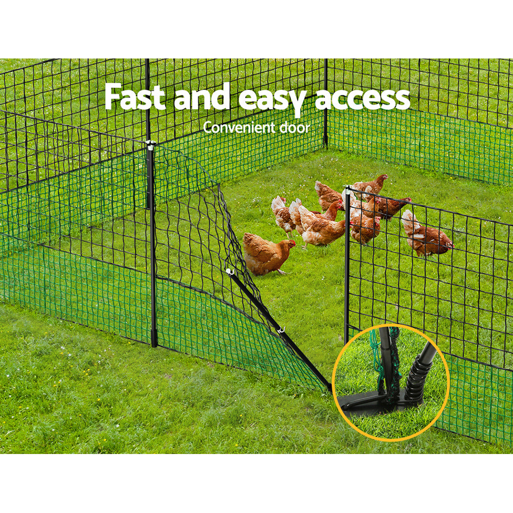 i.Pet Chicken Fence Electric 50Mx125CM Poultry Netting