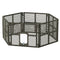 Dog Playpen Enclosure 6 Panel Pet Fence Plastic Play Pen