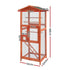 i.Pet Bird Cage 72cm x 60cm x 168cm Pet Cages Large Aviary Parrot Carrier Travel Canary Wooden XL