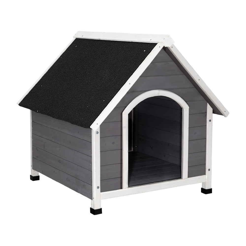 Dog Kennel Wooden Large House Outdoor Indoor Puppy Pet Cabin Weatherproof XL