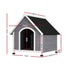 i.Pet Dog Kennel Wooden Large House Outdoor Indoor Puppy Pet Cabin Weatherproof XL