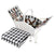 2‑Person Picnic Basket – Willow Hamper with Blanket, Cutlery, Plates & Glasses