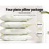 Giselle Bedding 4 Pack Bamboo Pillow Family Hotel