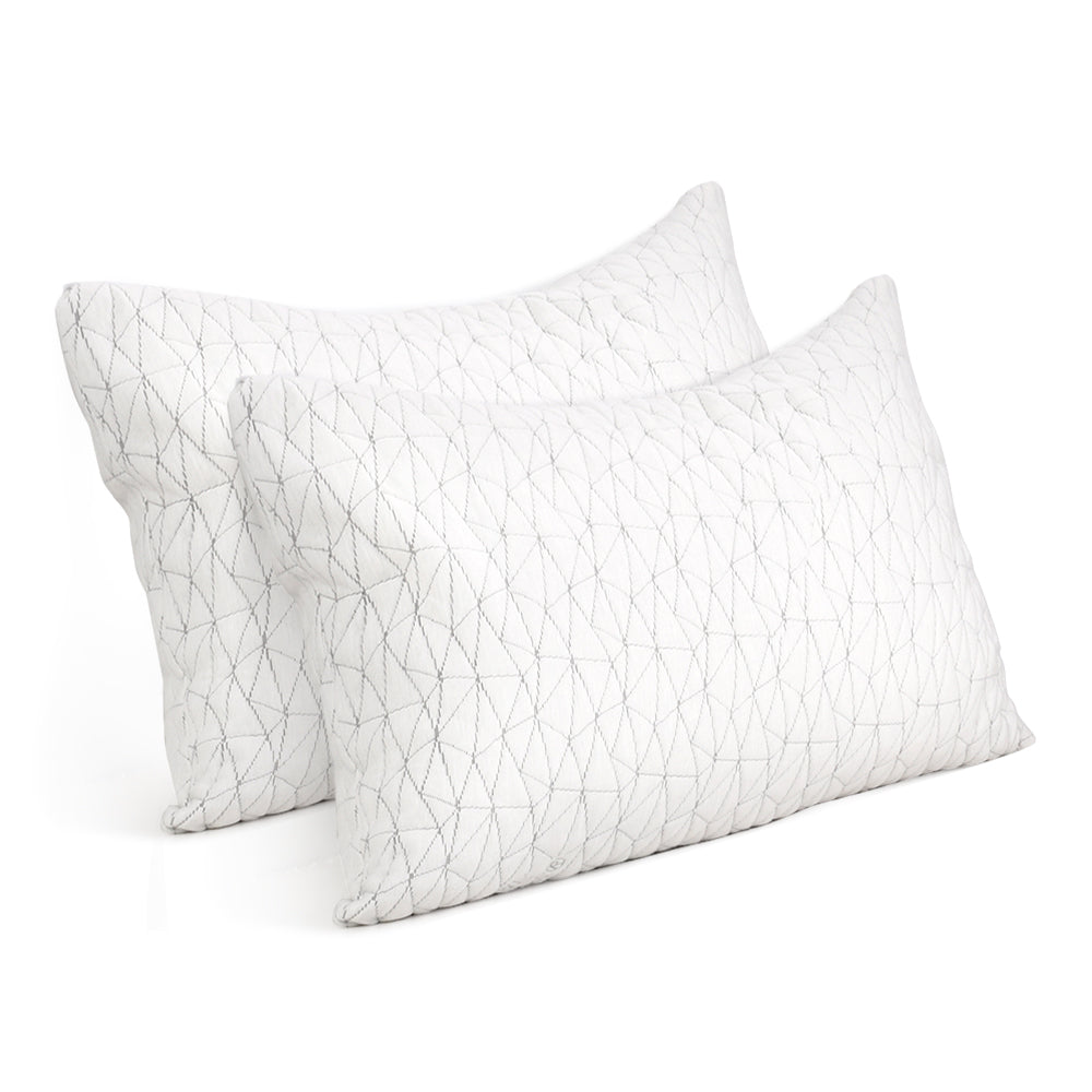 Memory Foam Pillow King Size Twin Pack