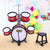 Kids 7 Drum Set Junior Drums Kit Musical Play Toys Childrens Mini Big Band