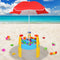 Keezi Kids Sandpit Pretend Play Set Water Sand Table Children Outdoor Toy Umbrella