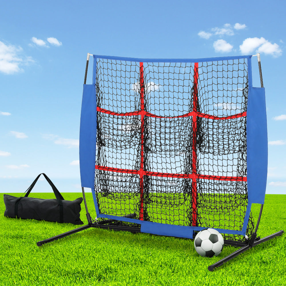 Soccer Net Baseball Pitching Football Goal Training Aid 9 Target Zone