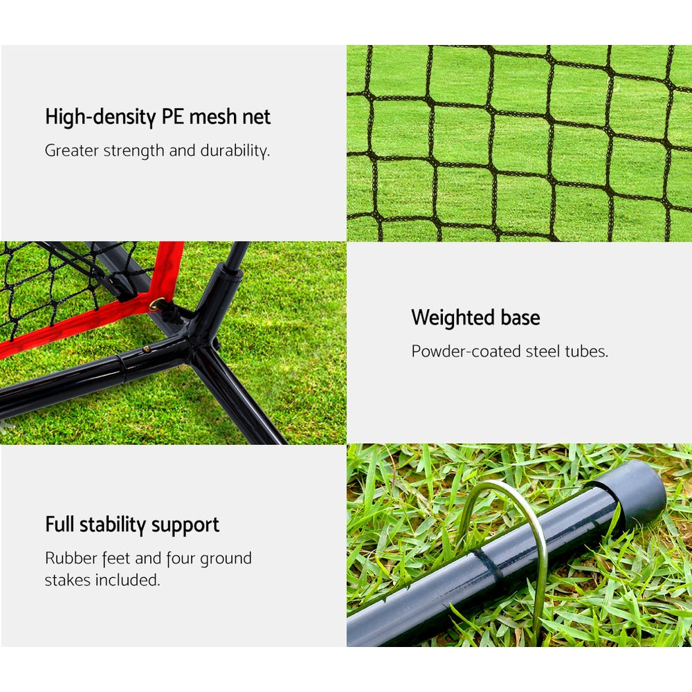 7ft Baseball Net Pitching Kit with Stand Softball�Training Aid Sports