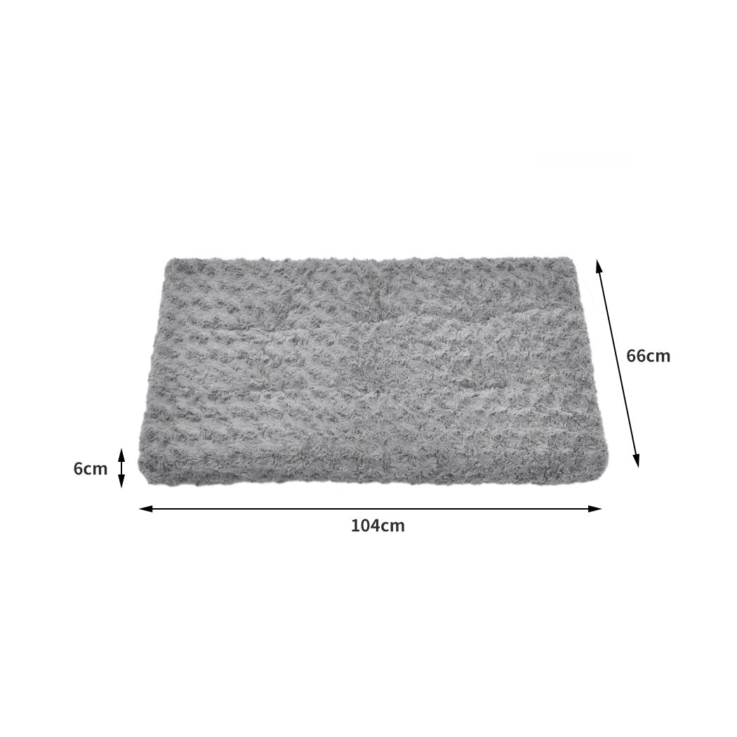 Pet Bed Dog Beds Bedding Soft Warm Mattress Cushion Pillow Mat Velvet L