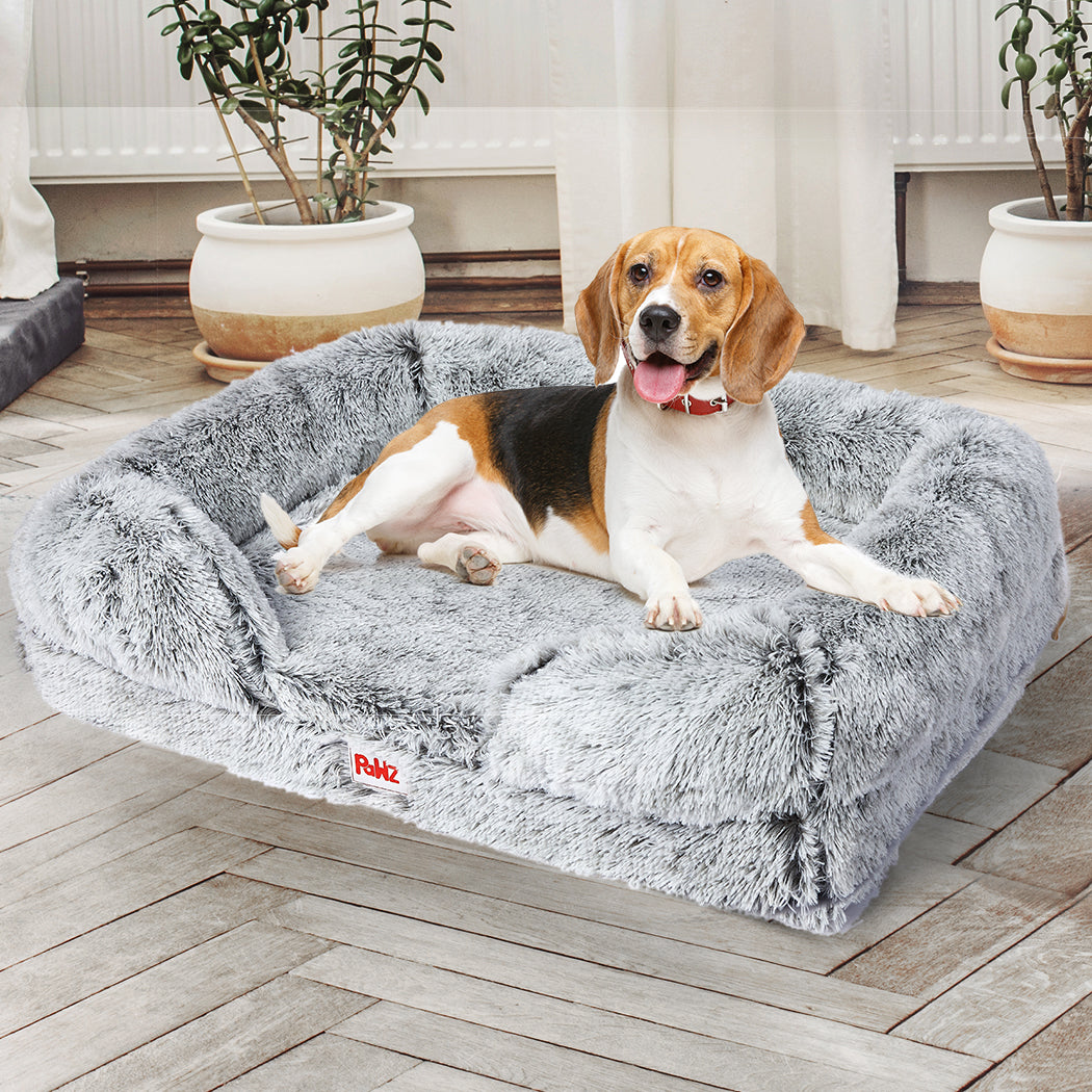 Pet Bed Orthopedic Sofa Dog Beds Bedding Soft Warm Mat Mattress Cushion M