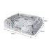 Pet Bed Orthopedic Sofa Dog Beds Bedding Soft Warm Mat Mattress Cushion S