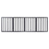 Wooden Pet Gate Dog Fence Retractable Barrier Portable Door 4 Panel Grey