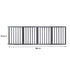 Wooden Pet Gate Dog Fence Retractable Barrier Portable Door 4 Panel Grey