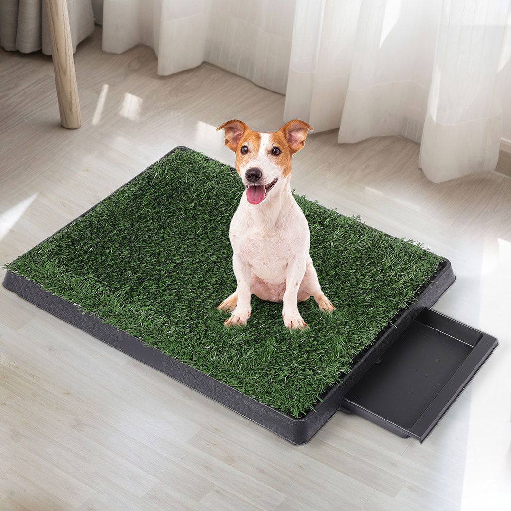 Grass Potty Dog Pad Training Pet Puppy Indoor Toilet Artificial Trainer Portable