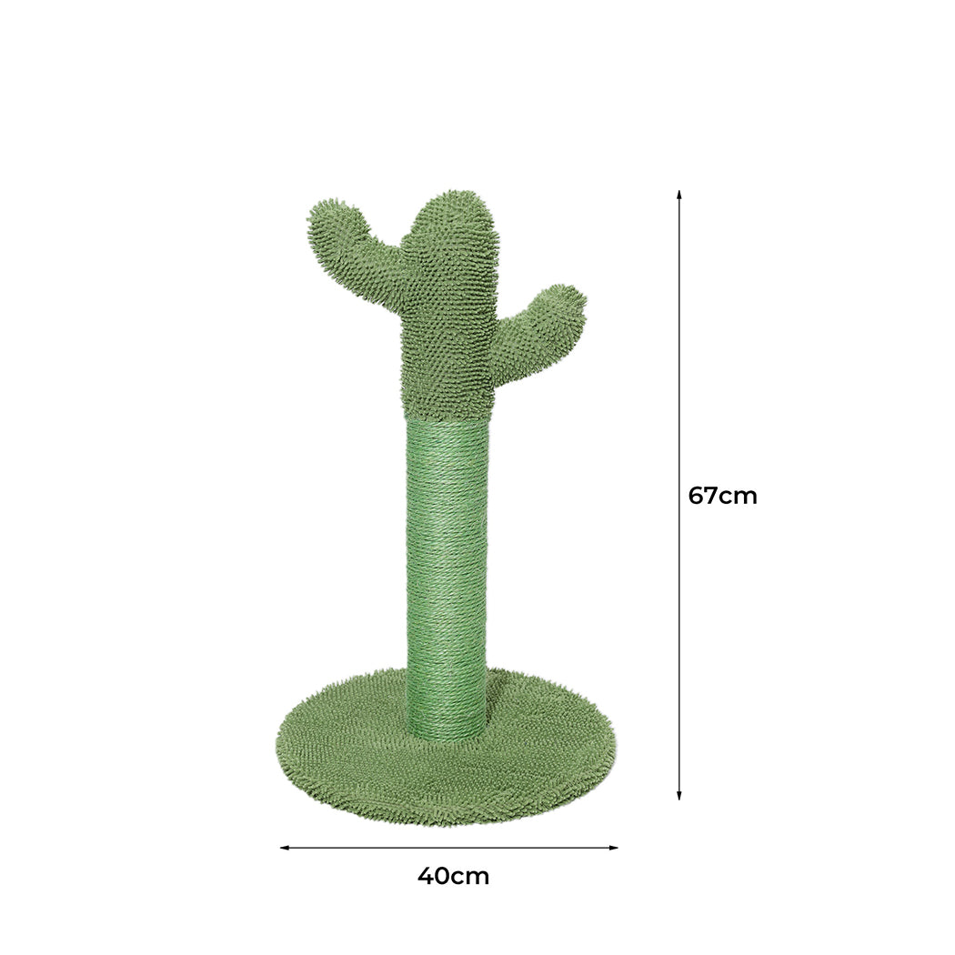 Cactus Cat Scratching Posts Pole Tree Kitten Climbing Scratcher Furniture Toys