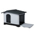 Dog Kennel Outdoor Indoor Pet Plastic Garden Large House Weatherproof Outside