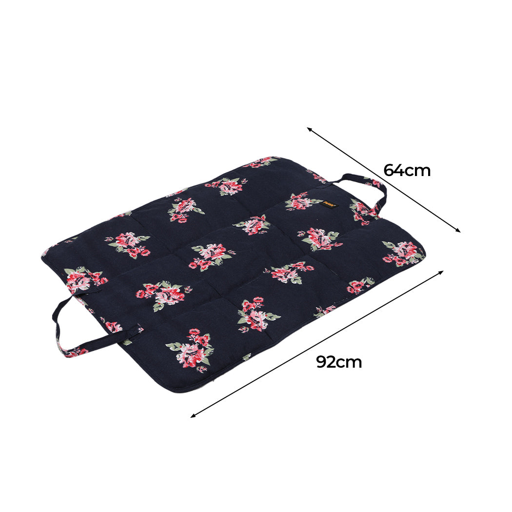 Dog Calming Bed Cat Pet Cushion Washable Double-Sided Portable Mat Large