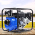 8HP 3" Petrol Water Pump Garden Irrigation Transfer Blue