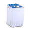 4.6kg Portable Washing Machine – 2‑in‑1 Wash & Spin, 30L, Blue/White