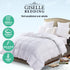 Giselle Bedding 700GSM Duck Down Feather Quilt Queen