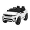 Kids Electric Ride On Car Land Rover Licensed Toy Cars Remote 12V Battery White
