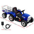 Rigo Kids Electric Ride On Car Tractor Toy Cars 12V Blue