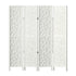 Artiss 4 Panel Room Divider Screen 162x170cm Clover White