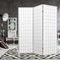 Artiss 3 Panel Room Divider Folding Privacy Screen Pine Wood White