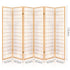 Artiss 6 Panel Room Divider Screen 261x179cm Natural