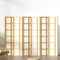 Artiss 6 Panel Room Divider Screen 265x179cm Folding Privacy Partition Natural Wood