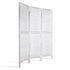 3 Panel Room Divider Screen 120x170cm Privacy Wood Foldable Stand White